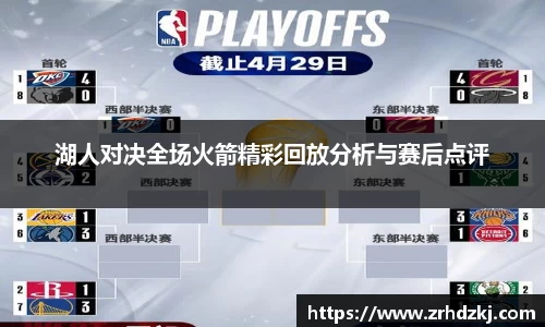 湖人对决全场火箭精彩回放分析与赛后点评